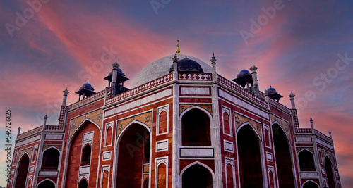 Quadro em tela Humayun's tomb of Mughal Emperor Humayun designed