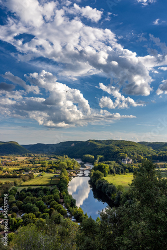 Obraz w ramie Dordogne River 