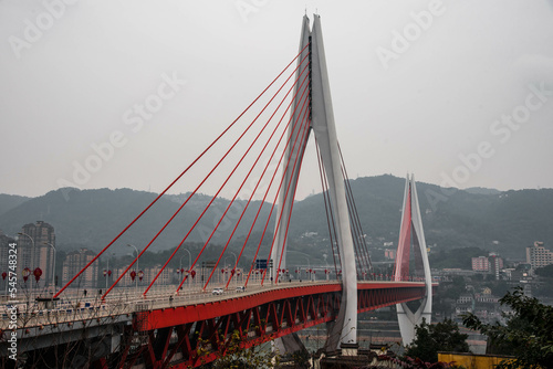 bridge scene Chongqing, China