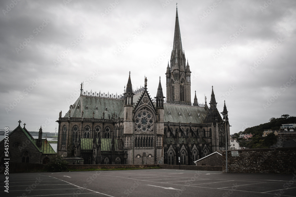 The neo-gothic Cathedral of St. Colman, usually called in Cobh Cathedral, is a Roman Catholic cathedral in Cobh, Ireland.