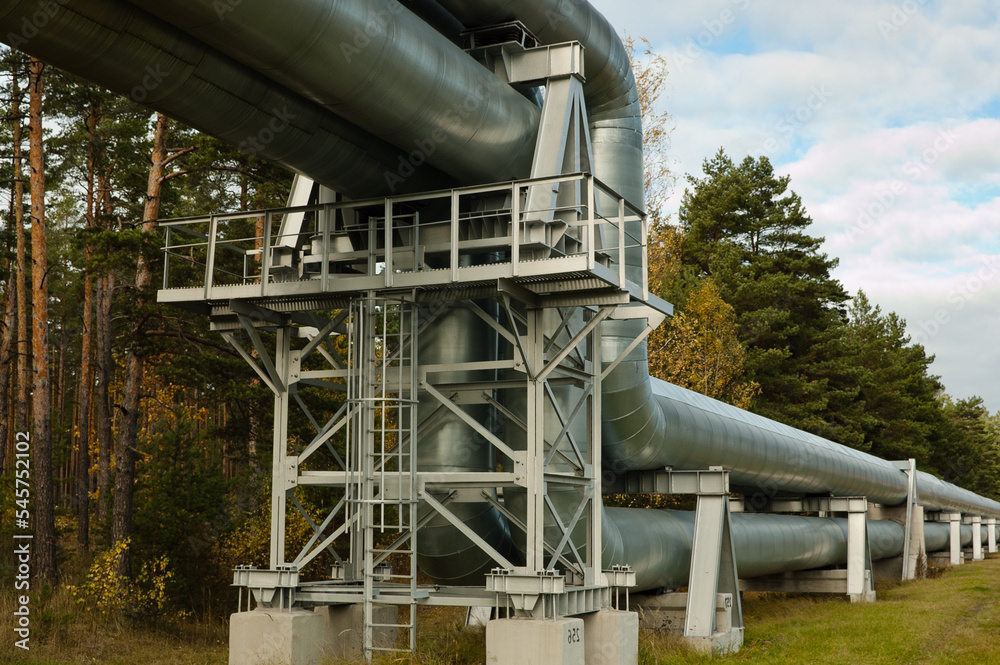 pipeline, in the photo pipeline close-up pipeline, in the photo pipeline close-up