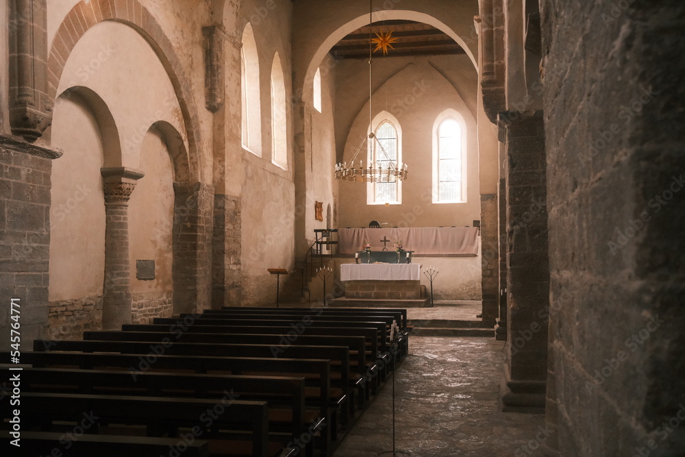 Historisches Kloster in Drübeck von Innen