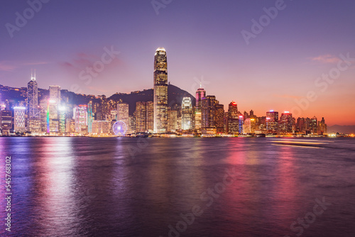 View of Hong Kong harbour. © serjiob74