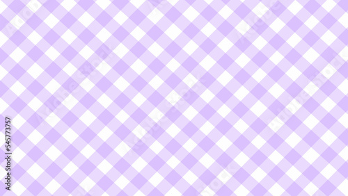 Purple plaid picnic print light background vector illustration.