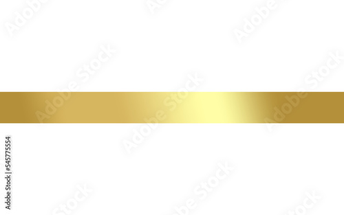 gold banner bar