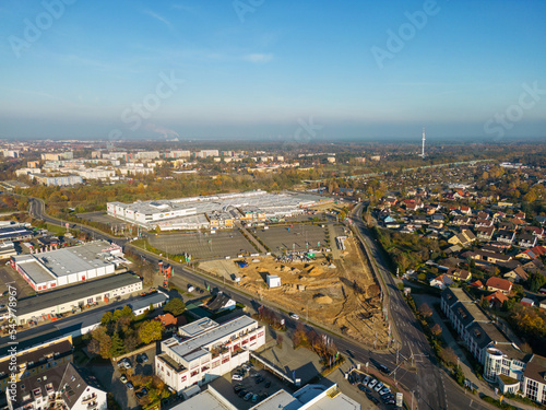 Der Lausitz Park Cottbus in Cottbus. Edeka-Minden/Hannover investiert bis zu 80 Millionen Euro für den kompletten Neubau des Centers im Süden von Brandenburg. photo