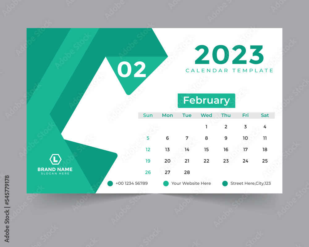 desk calendar template for new year 2023 desk calendar template for new year 2023
