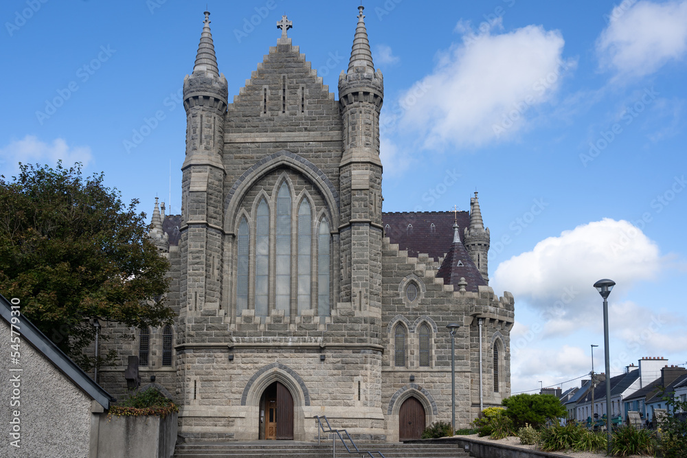 Obraz premium Eglise de Caherciveen en Irlande