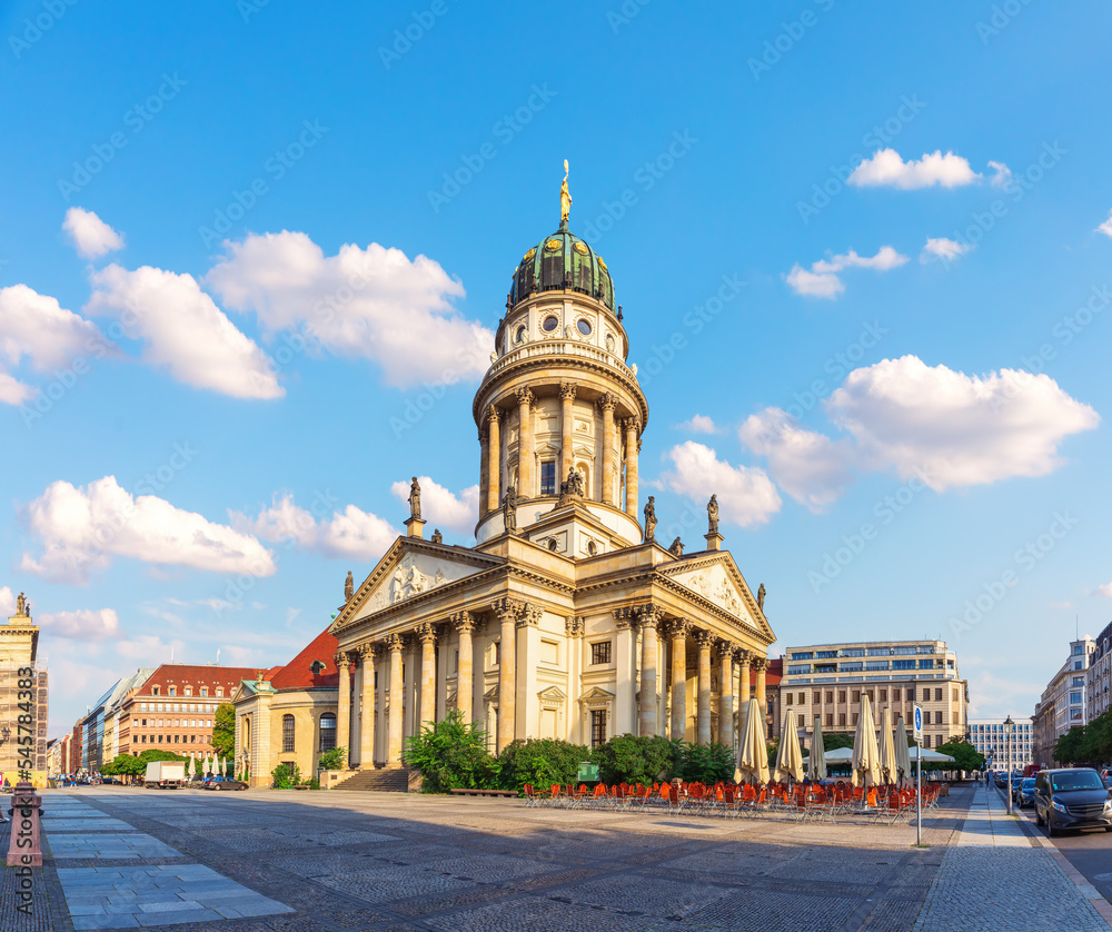 The New Church or the German Church on the Gendarmenmarkt, Berlin, Germany
