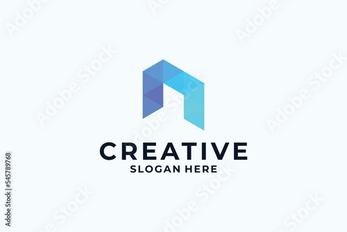 Minimalist letter N logo design inspiration. Free Download Minimalist letter N logo design inspiration. - GFXLoad
