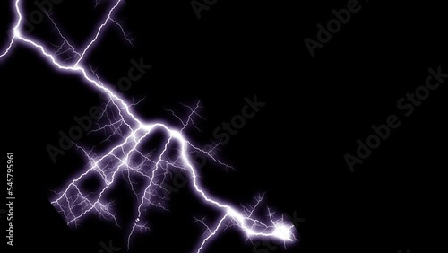 video storm lilac black background
