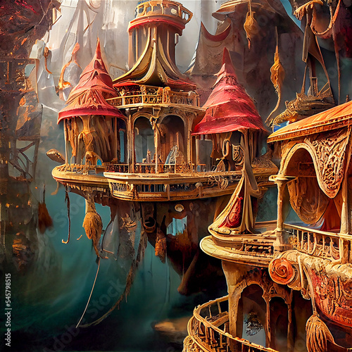Pirate ship fantasy
