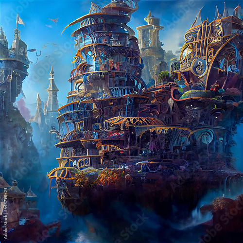 Pirate ship fantasy