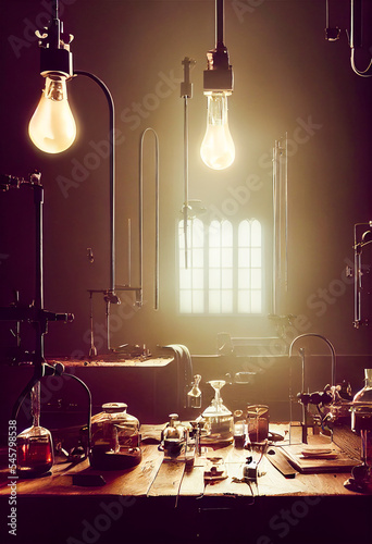 Vintage laboratory