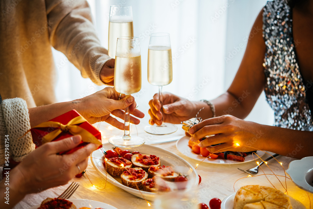 Christmas or New Year celebration