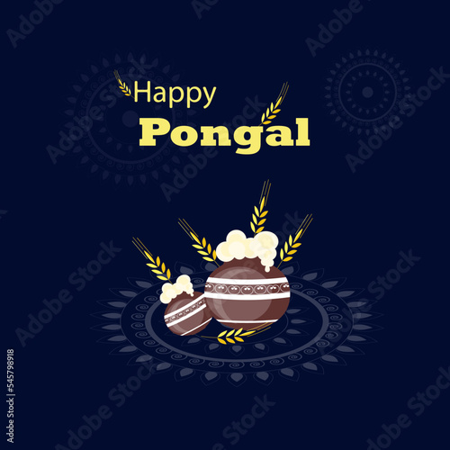 Happy Pongal . Traditional festival .