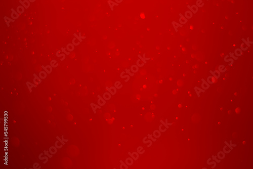 red glitter vintage lights background.  red bokeh shiny on dark background.