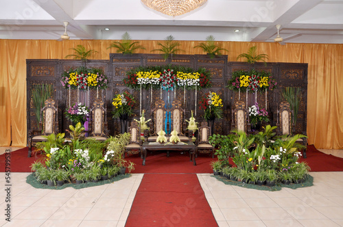 wedding reception area © ihsanshopdotcom