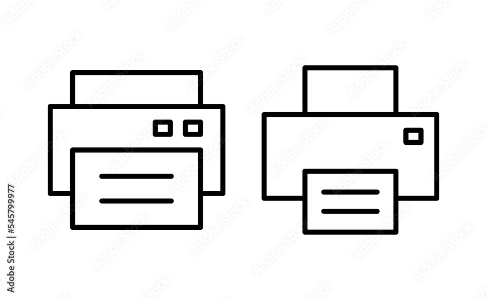 Print icon vector for web and mobile app. printer sign and symbol Print icon vector for web and mobile app. printer sign and symbol
