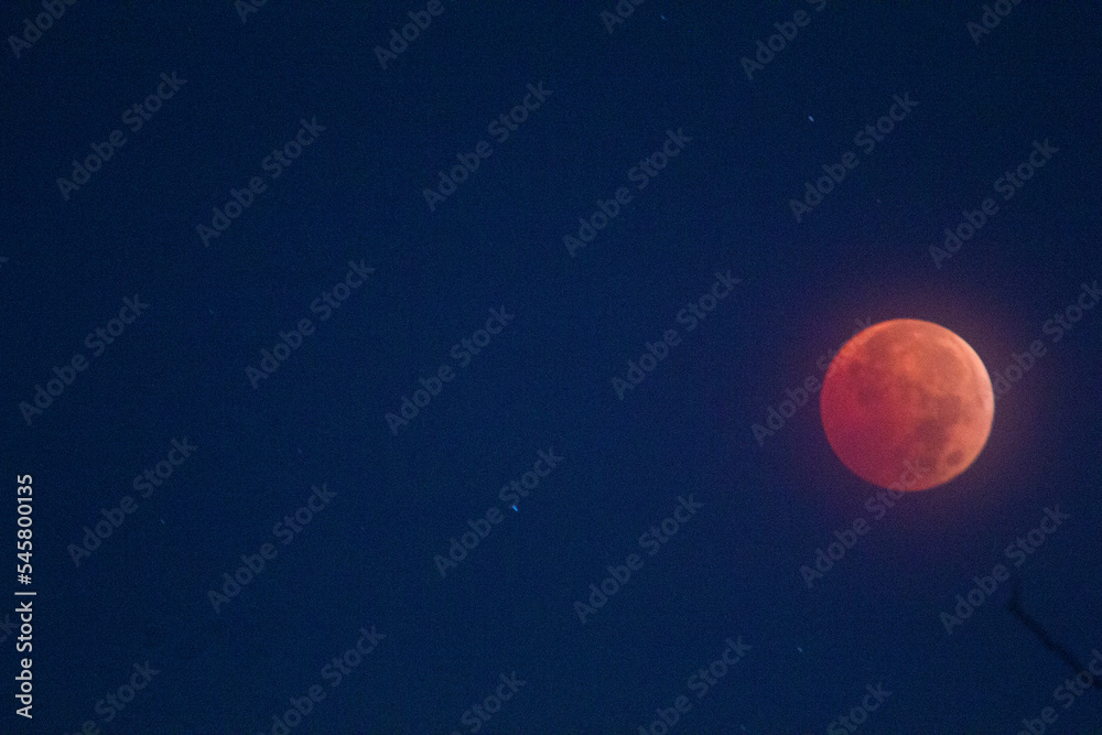 Lunar Eclipse, November 8, 2022, Columbus, Ohio