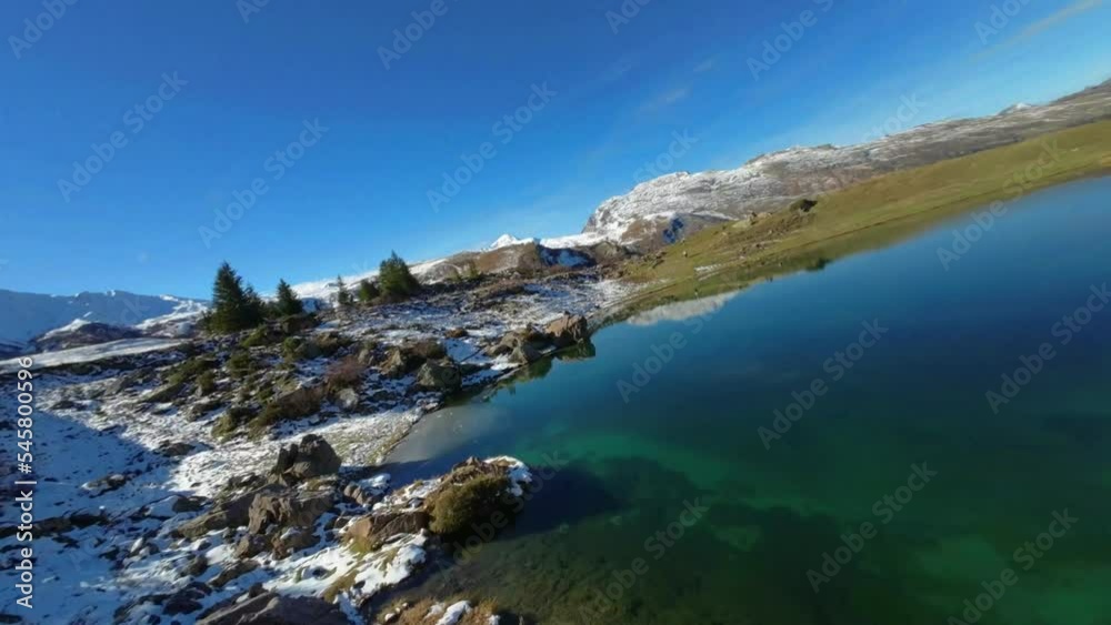 Le Lac des Fées, Beaufort, Savoie, France Le Lac des Fées, Beaufort, Savoie, France