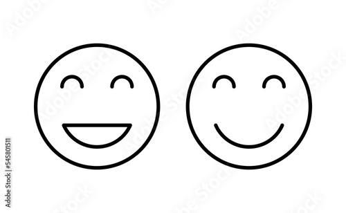 smile icon vector for web and mobile app. smile emoticon icon. feedback sign and symbol