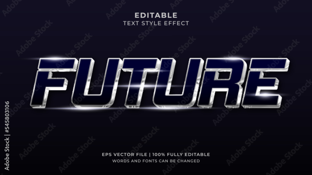 Future Editable Text Effect Future Editable Text Effect