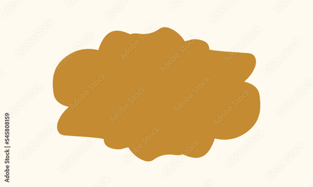 cream white background with brown blob abstract cream white background with brown blob abstract