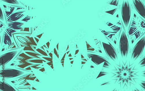 Flowers. Seamless floral background. Tracery handmade nature ethnic fabric backdrop pattern. Textile design texture. Decorative color art. Vector