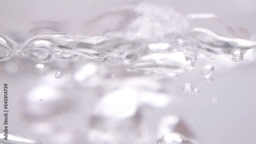 Close-up shot of boiling water on a gas stove. Close-up shot of boiling water on a gas stove.