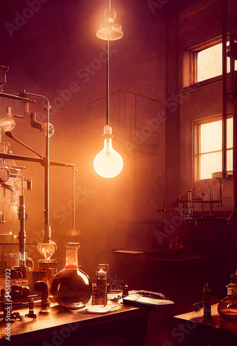 Vintage laboratory