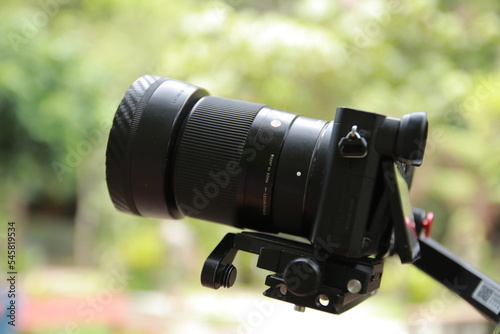 camera lens close up