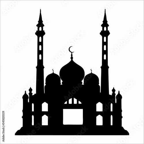 mosque silhouette