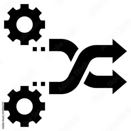 change glyph style icon