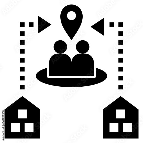 competitor glyph style icon