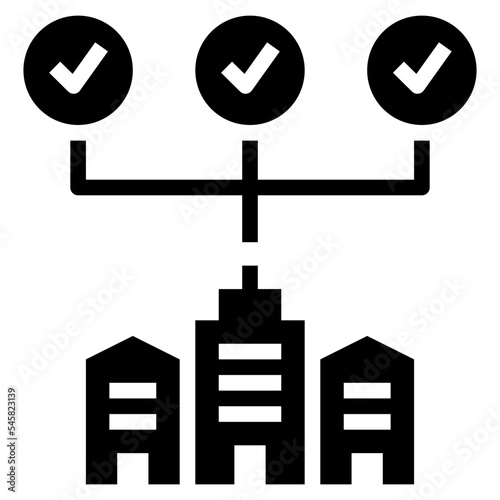criteria glyph style icon
