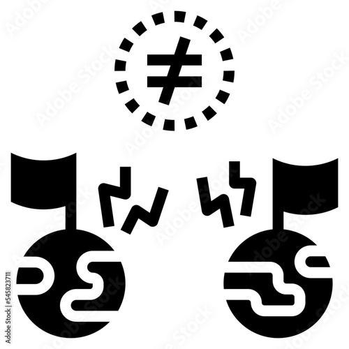 enemie glyph style icon