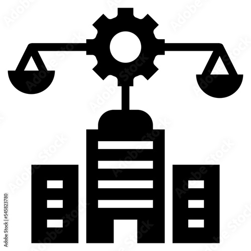 ethic glyph style icon