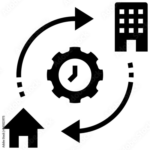 flexible glyph style icon