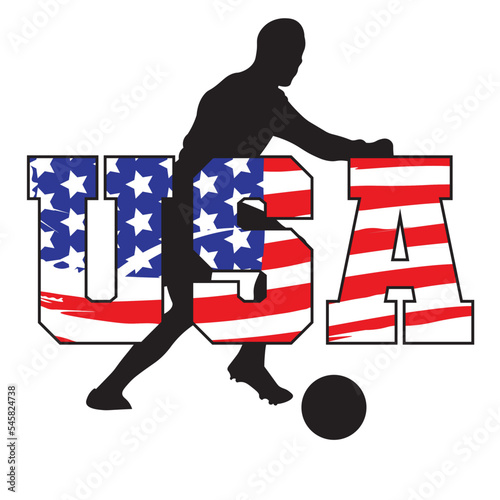 American soccer ball USA flag soccer fans SVG png, Soccer Svg, soccer family SVG, Soccer player SVG, American soccer fans SVG png, player