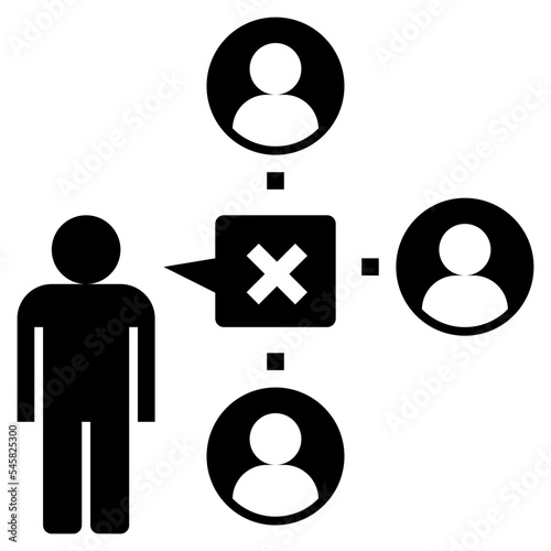 misleading glyph style icon