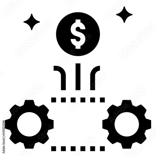 operative glyph style icon