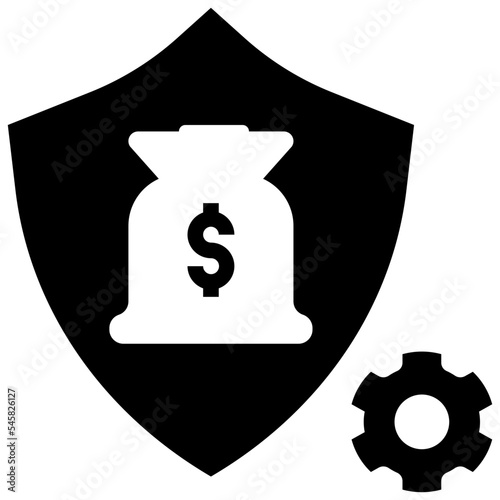 provident glyph style icon