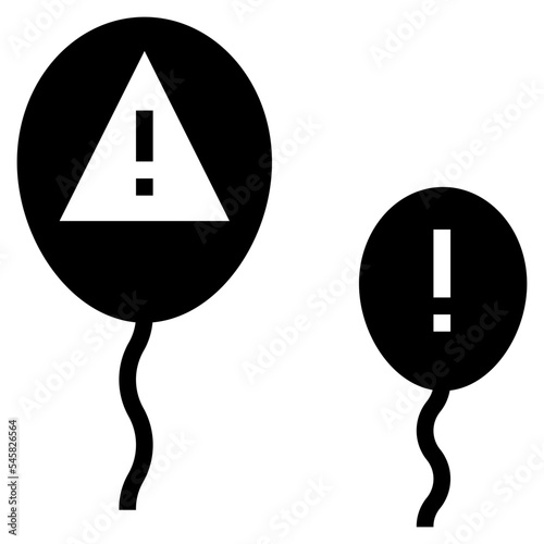 risk glyph style icon