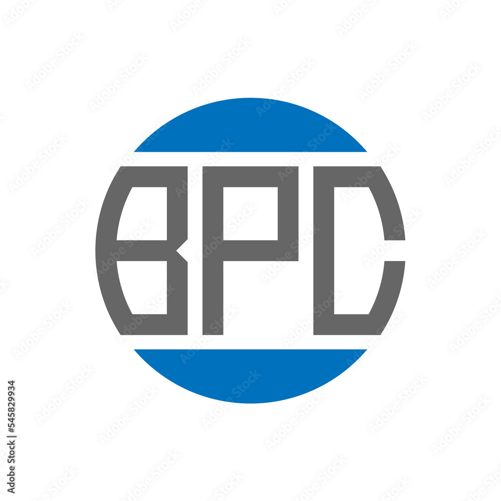 BPC letter logo design on white background. BPC creative initials circle logo concept. BPC letter design. BPC letter logo design on white background. BPC creative initials circle logo concept. BPC letter design.