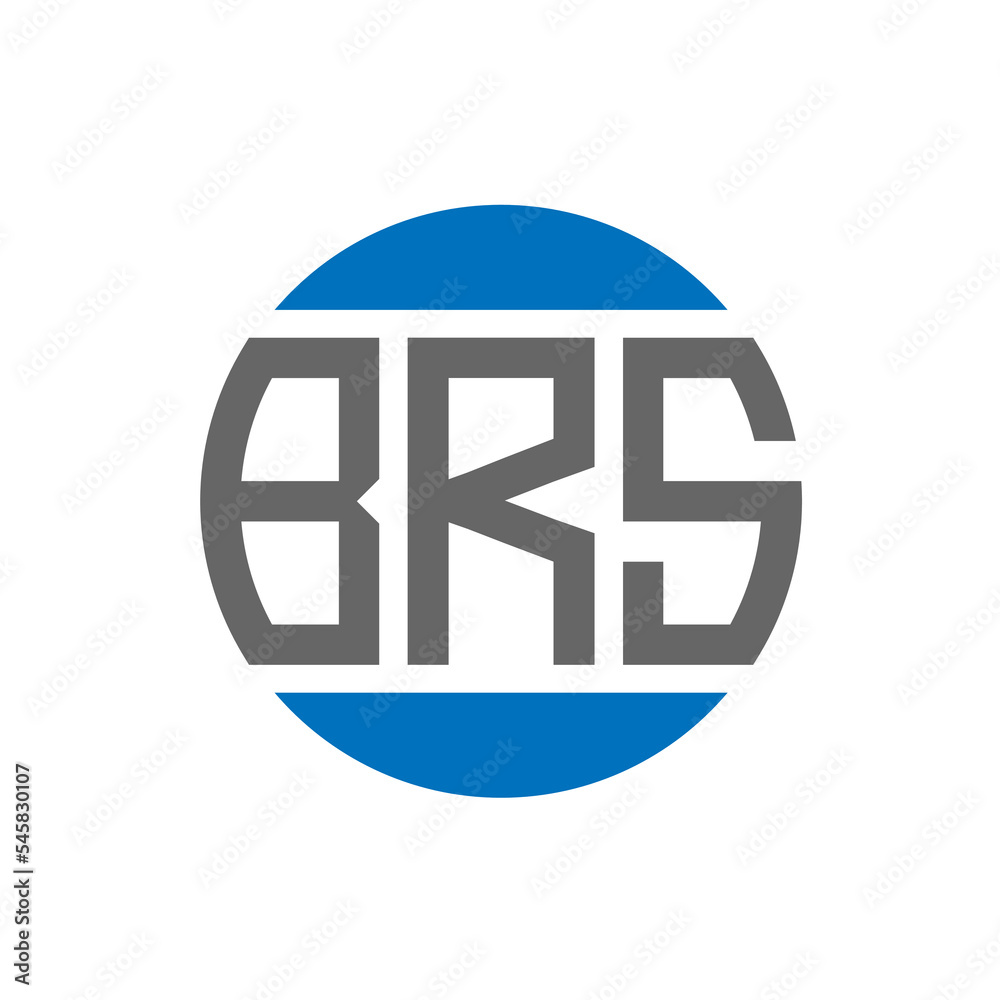 BRS letter logo design on white background. BRS creative initials circle logo concept. BRS letter design. BRS letter logo design on white background. BRS creative initials circle logo concept. BRS letter design.