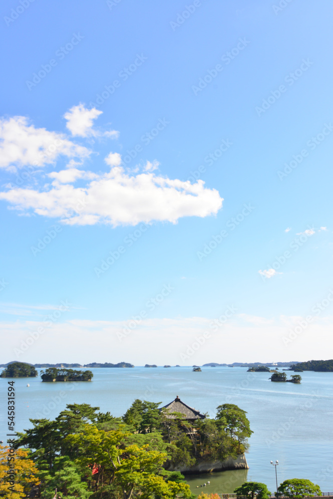 日本の観光地、松島