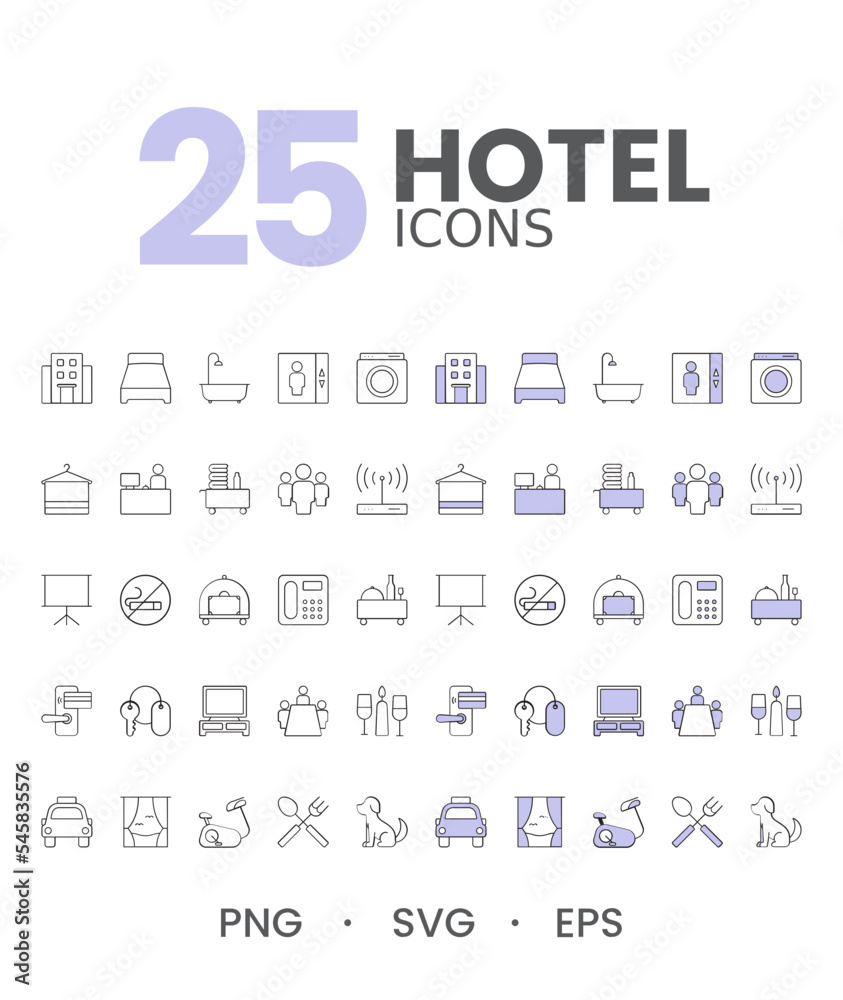 Hotel Icons