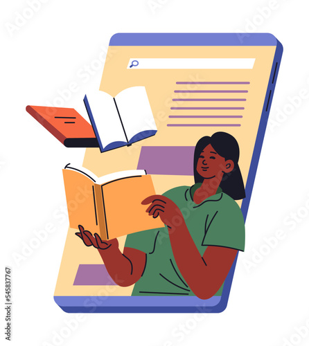 Reading books online, electronic publications