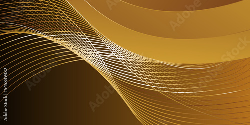 Modern luxury brown gold background vector